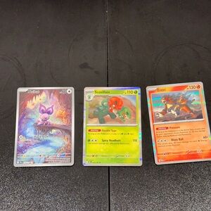 Pokemon Trading Card Trio